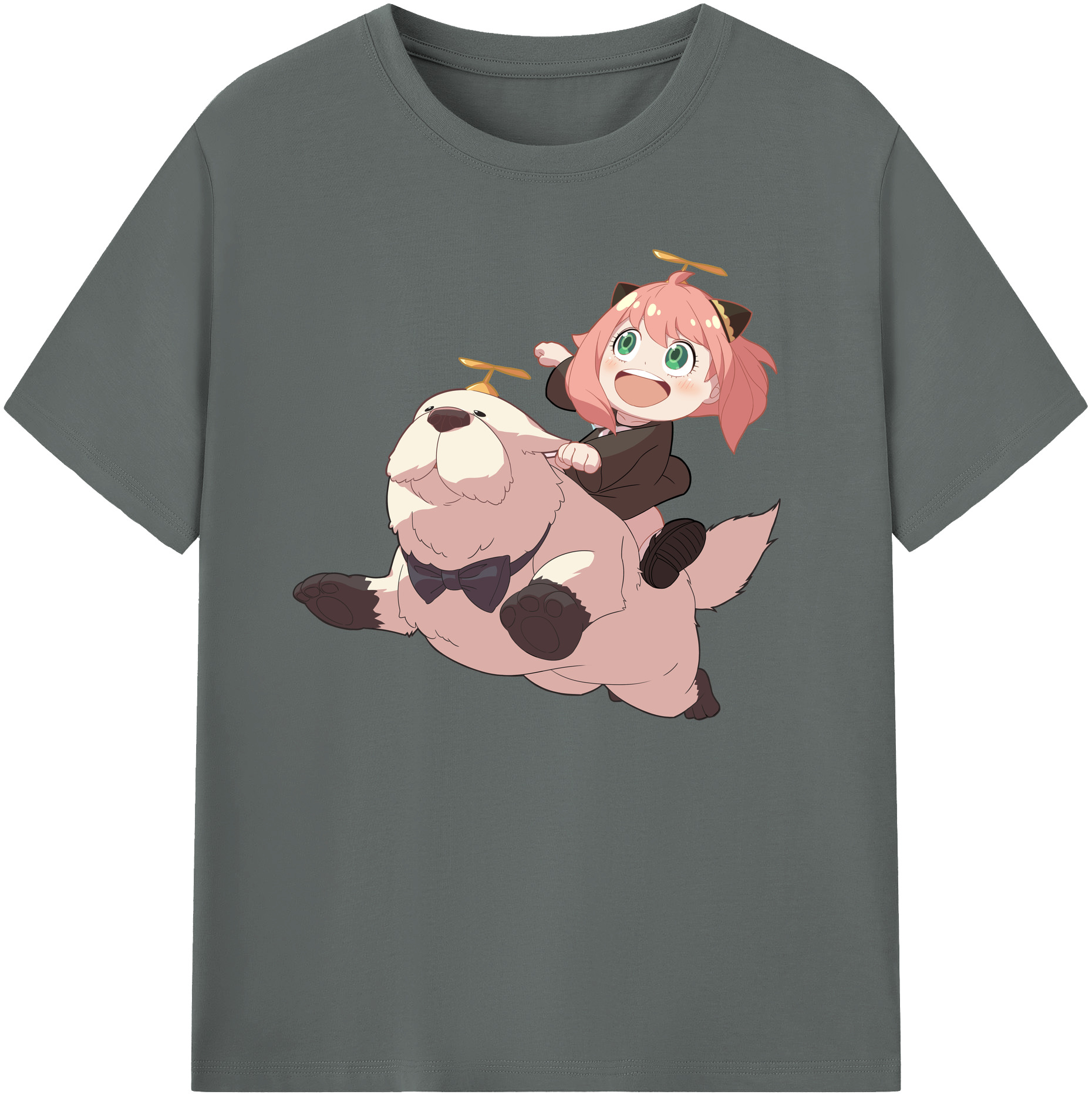 （画像用） SPY×FAMILY间谍家家酒 綿100％ メンズ半袖Tシャツ｜肌触りやわらか＆通気性